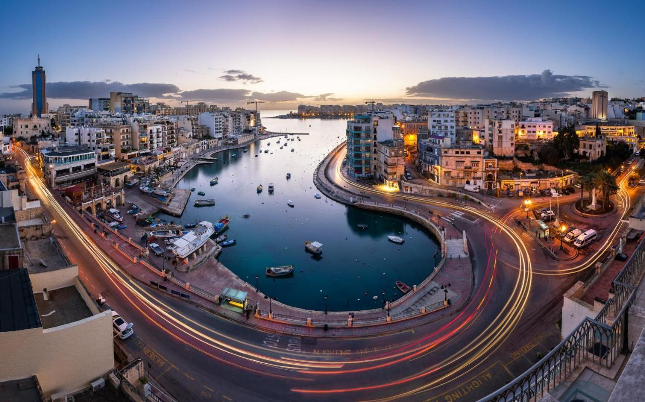 Deluxe Apartment With Valletta And Harbour Views Sliema Exterior foto