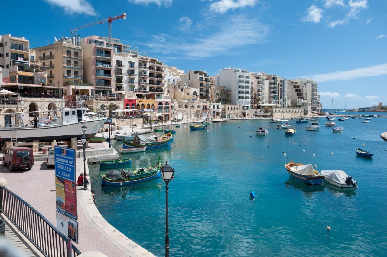 Deluxe Apartment With Valletta And Harbour Views Sliema Exterior foto