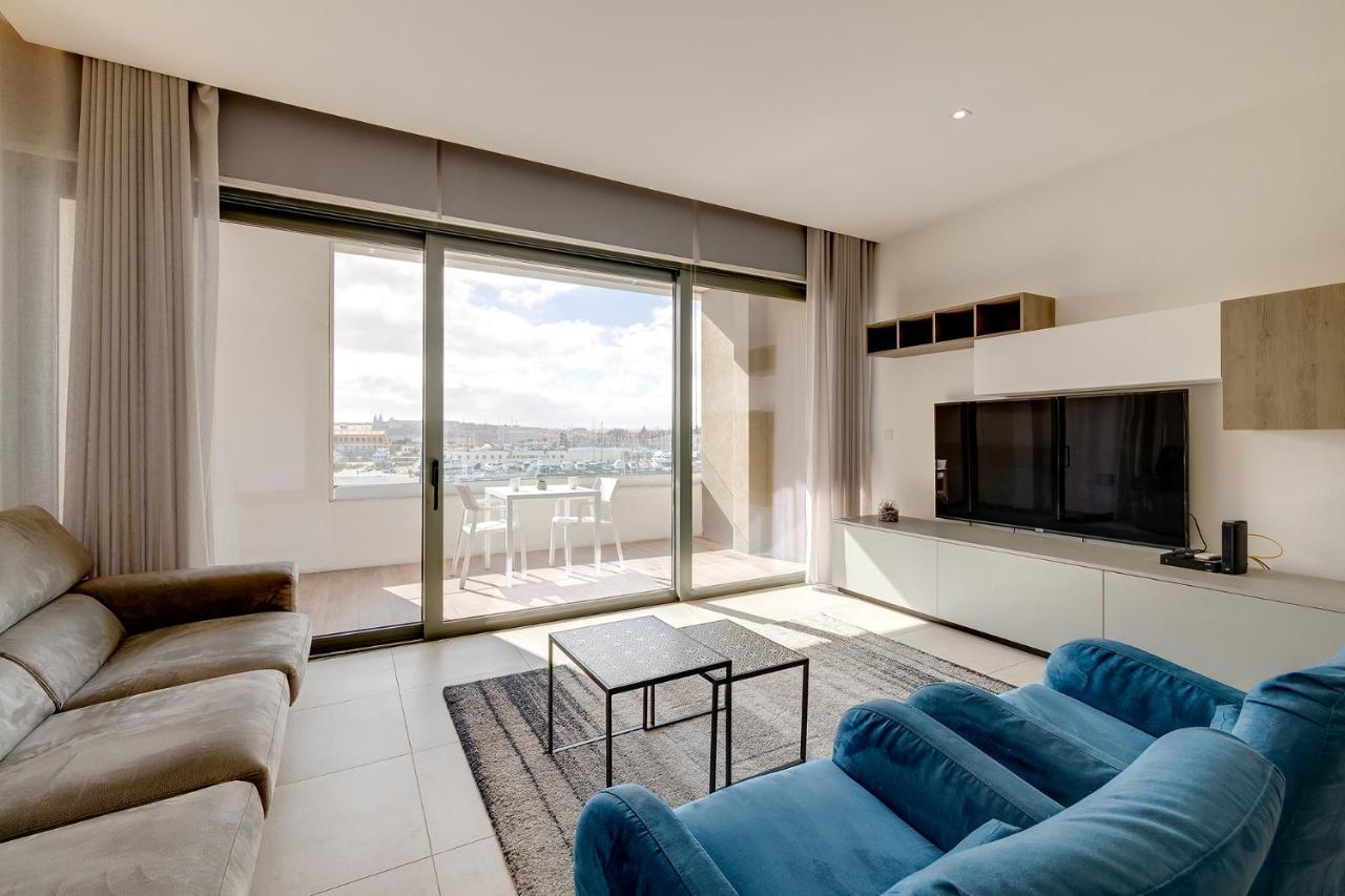 Deluxe Apartment With Valletta And Harbour Views Sliema Exterior foto